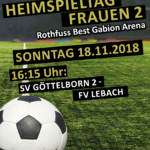 Heimspiele am 18. November