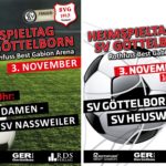 Heimspieltag 3. November